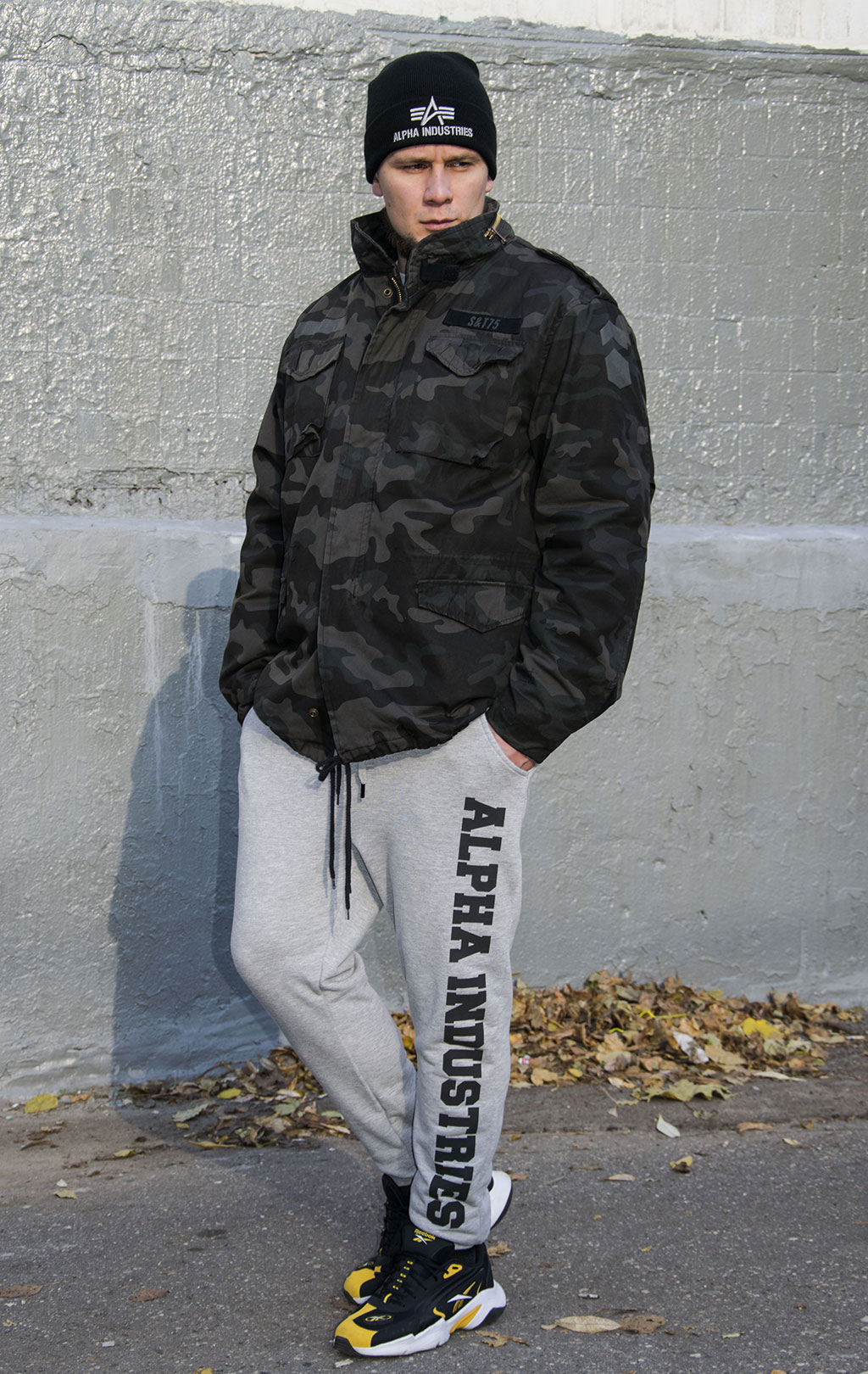 Куртка Surplus M-65 REGIMENT camo black 