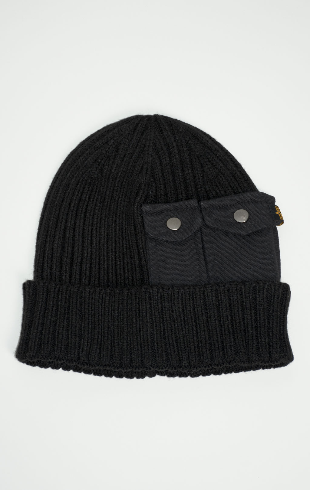 Шапка ALPHA INDUSTRIES UTILITY BEANIE black 