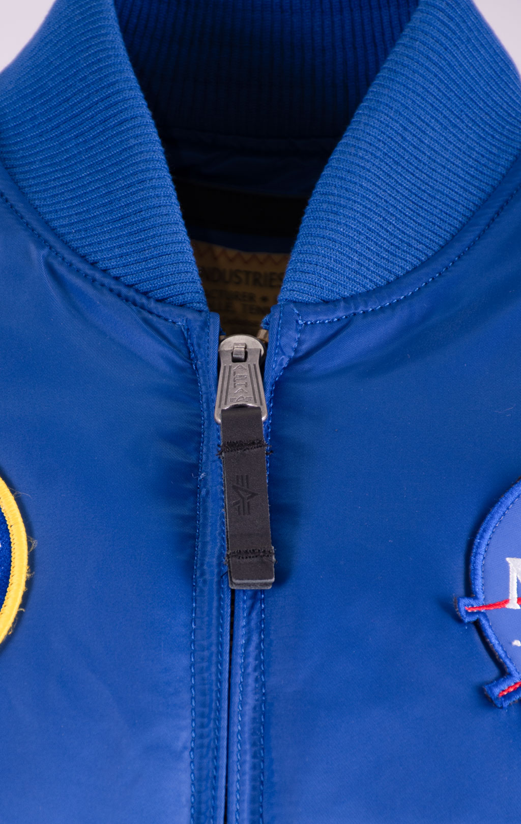 Бомбер ALPHA INDUSTRIES MA-1 VF NASA NASA blue 