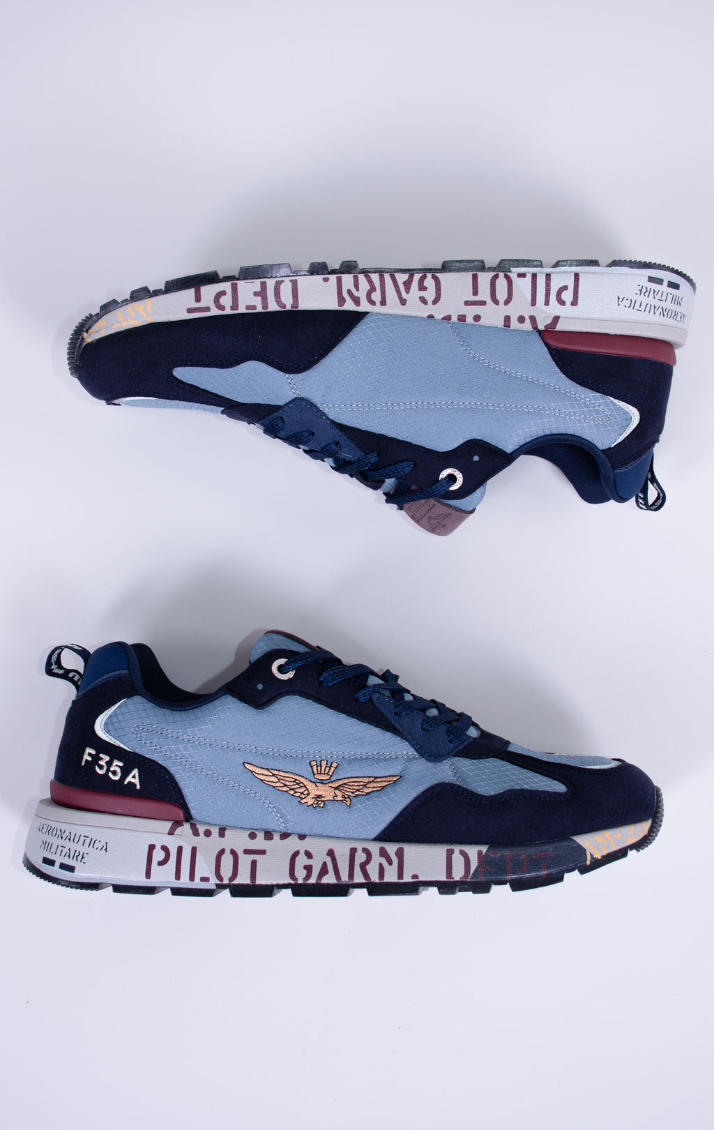 Кроссовки AERONAUTICA MILITARE (SC 0276) FW 26/27/CN blue/avio 