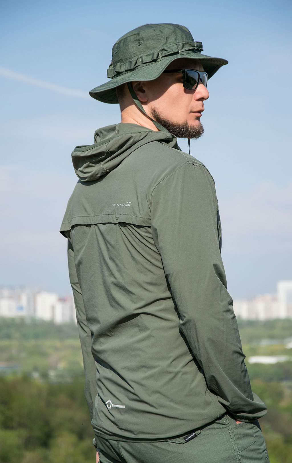 Ветровка Pentagon HELIOS SUN Soft Shell 06CG-camo green 02016 