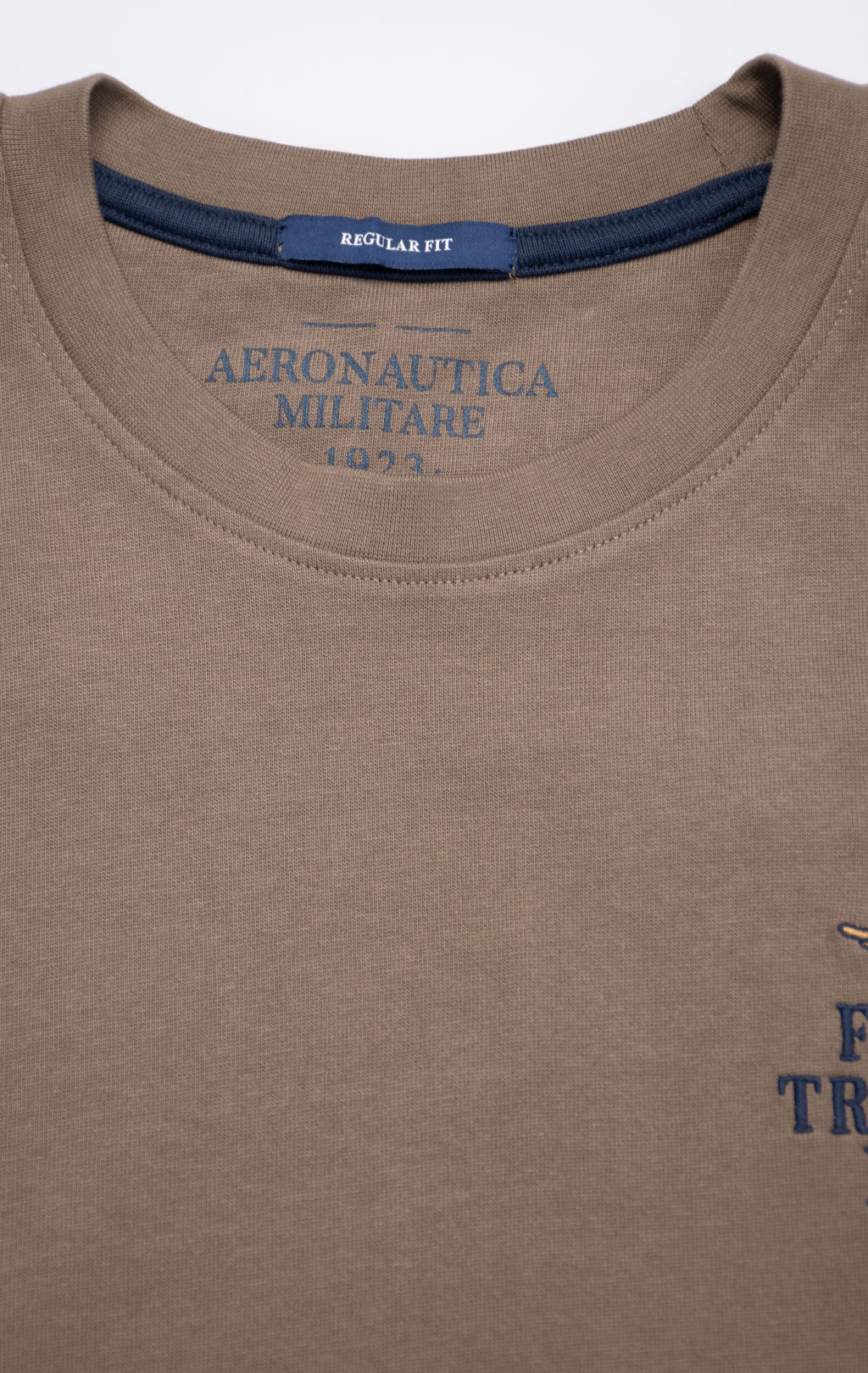 Лонгслив AERONAUTICA MILITARE FW 26/27/BD caffelatte (TS 2574) 