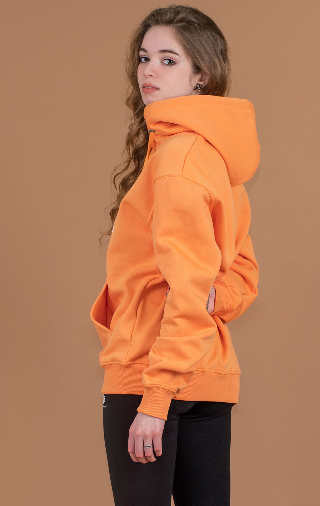 Толстовка ALPHA INDUSTRIES BASIC HOODY tangerine 