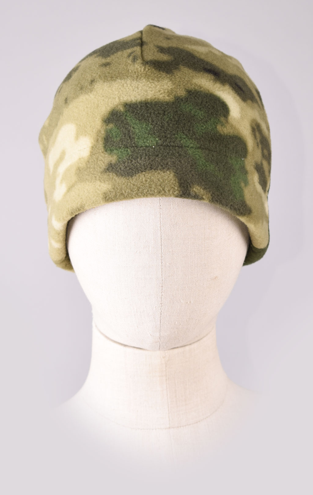 Шапка тактическая SABADO флис green camo 1232 