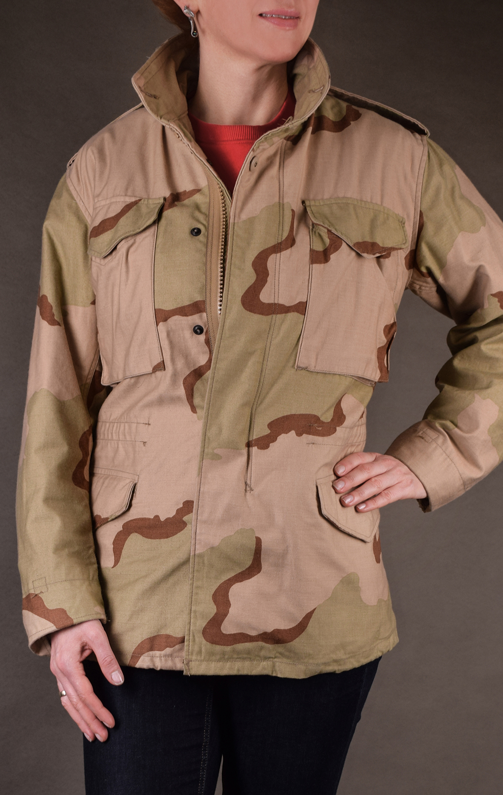 Куртка M-65 CLASSIC desert-3 США
