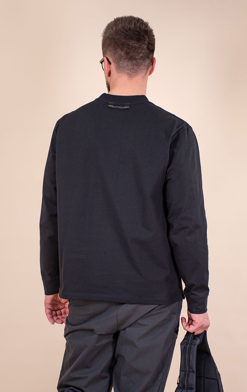 Лонгслив PARAJUMPERS ROYAL плотный SS 26 black 