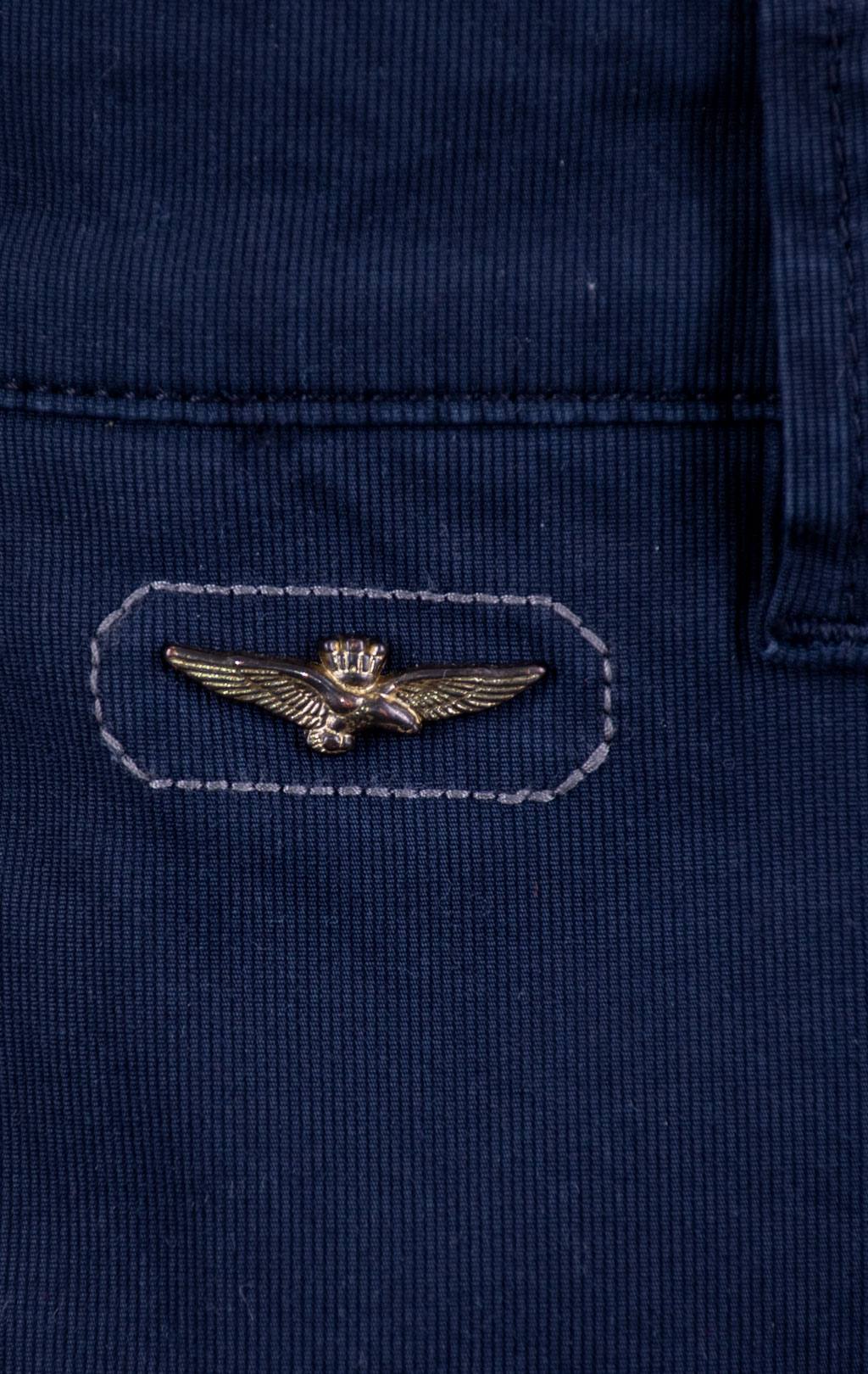 Брюки-карго AERONAUTICA MILITARE big size SS 26/AL blue navy (PA 1329) 