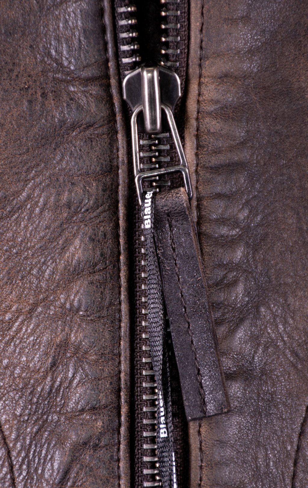 Куртка BLAUER SELWYN кожа FW 25/26 arabic coffe (L02313) 