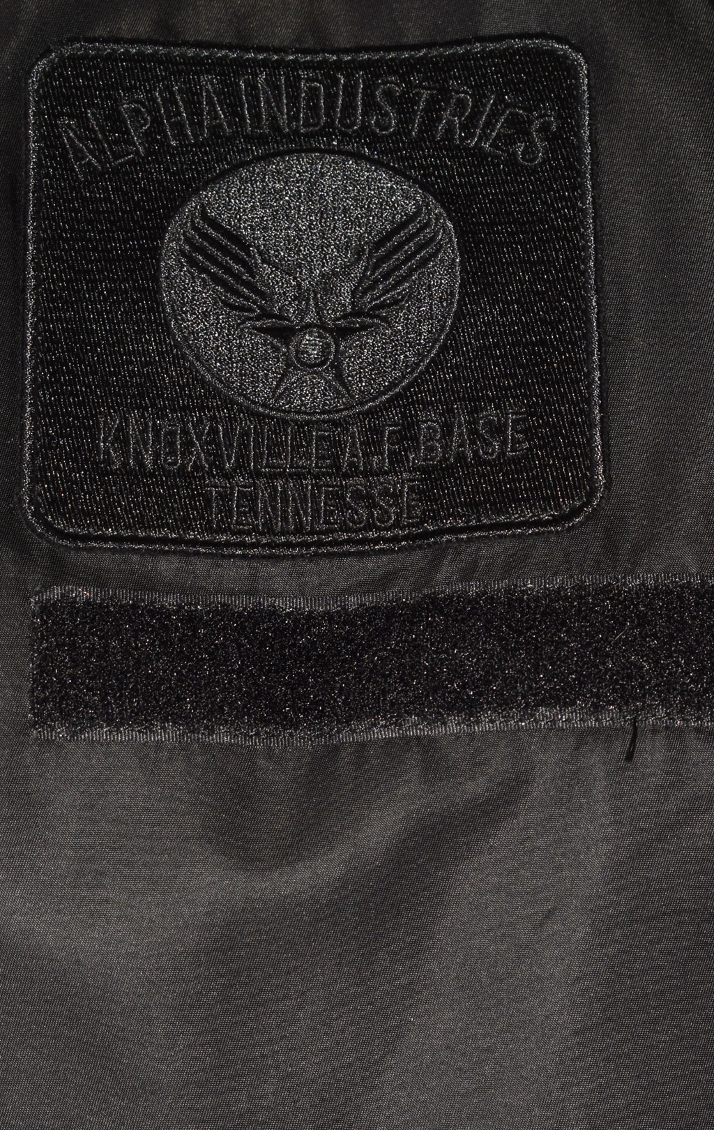 Ветровка-бомбер лётная ALPHA INDUSTRIES L-2B SQUADRON BATTLEWASH SS 22 m black 