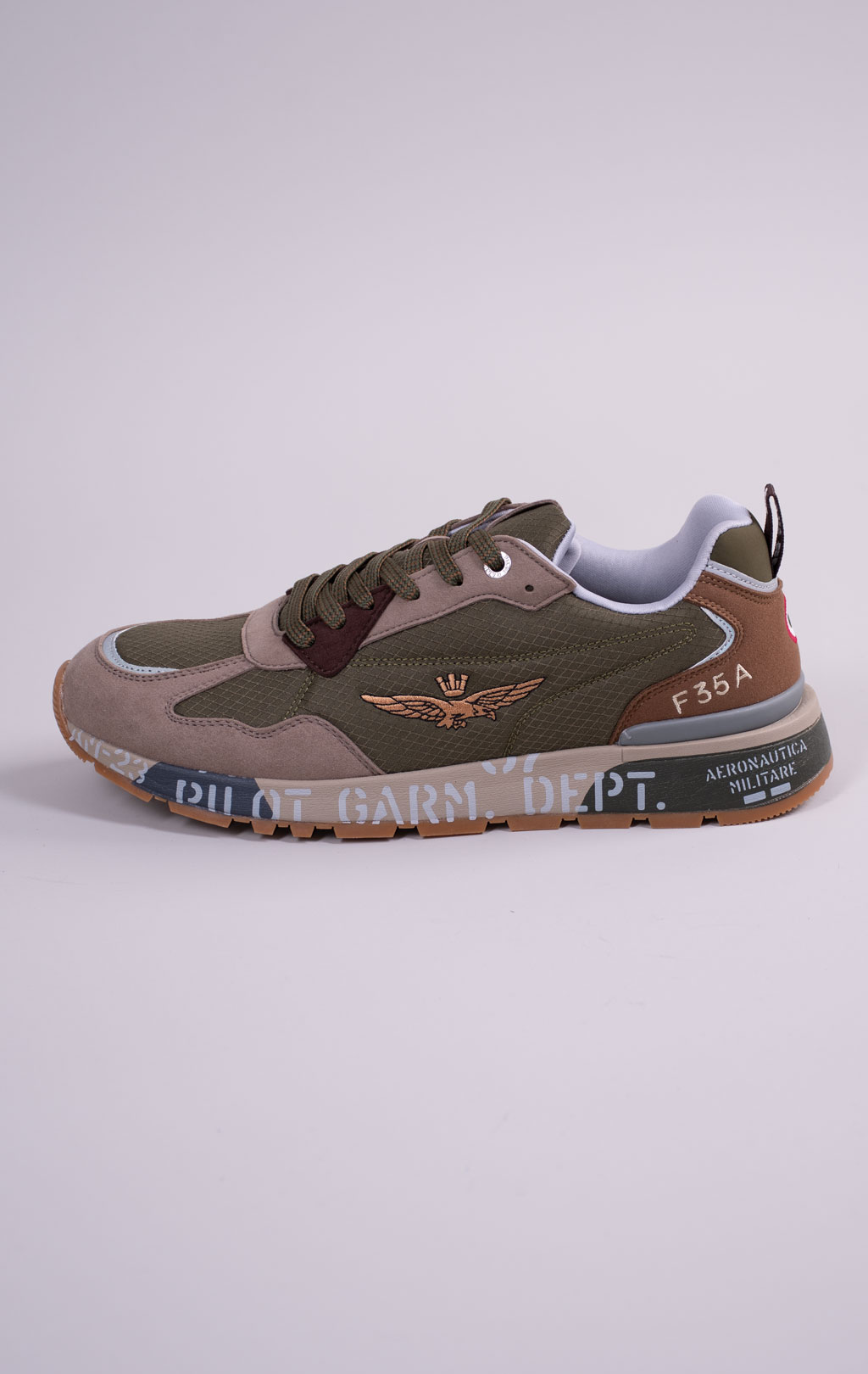 Кроссовки AERONAUTICA MILITARE (SC 0276) SS 26/CN salvia 