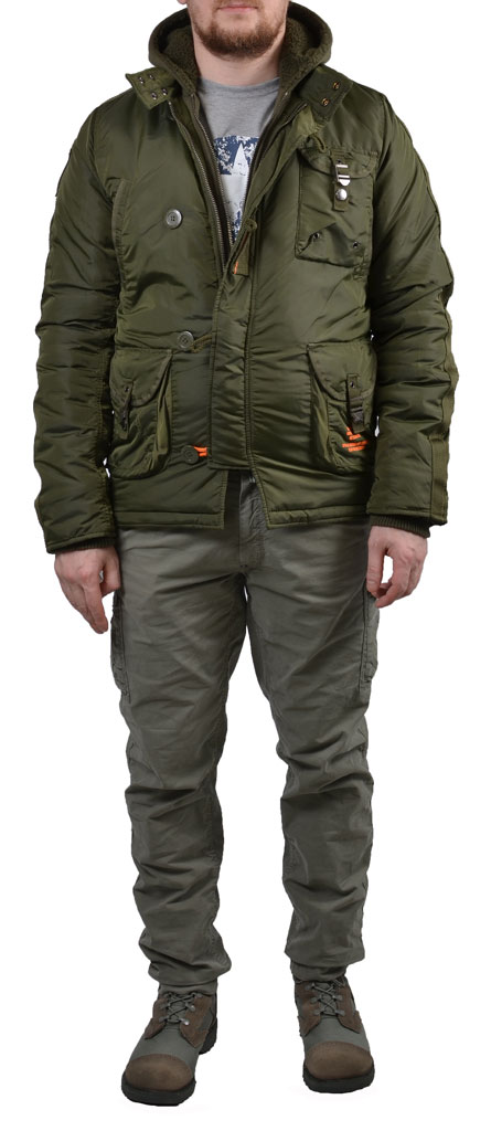 Куртка ALPHA INDUSTRIES COBBS-III dark green 