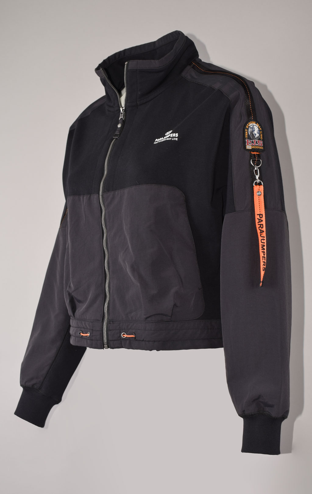 Женская толстовка PARAJUMPERS JADIE на молнии SS 25 m black 