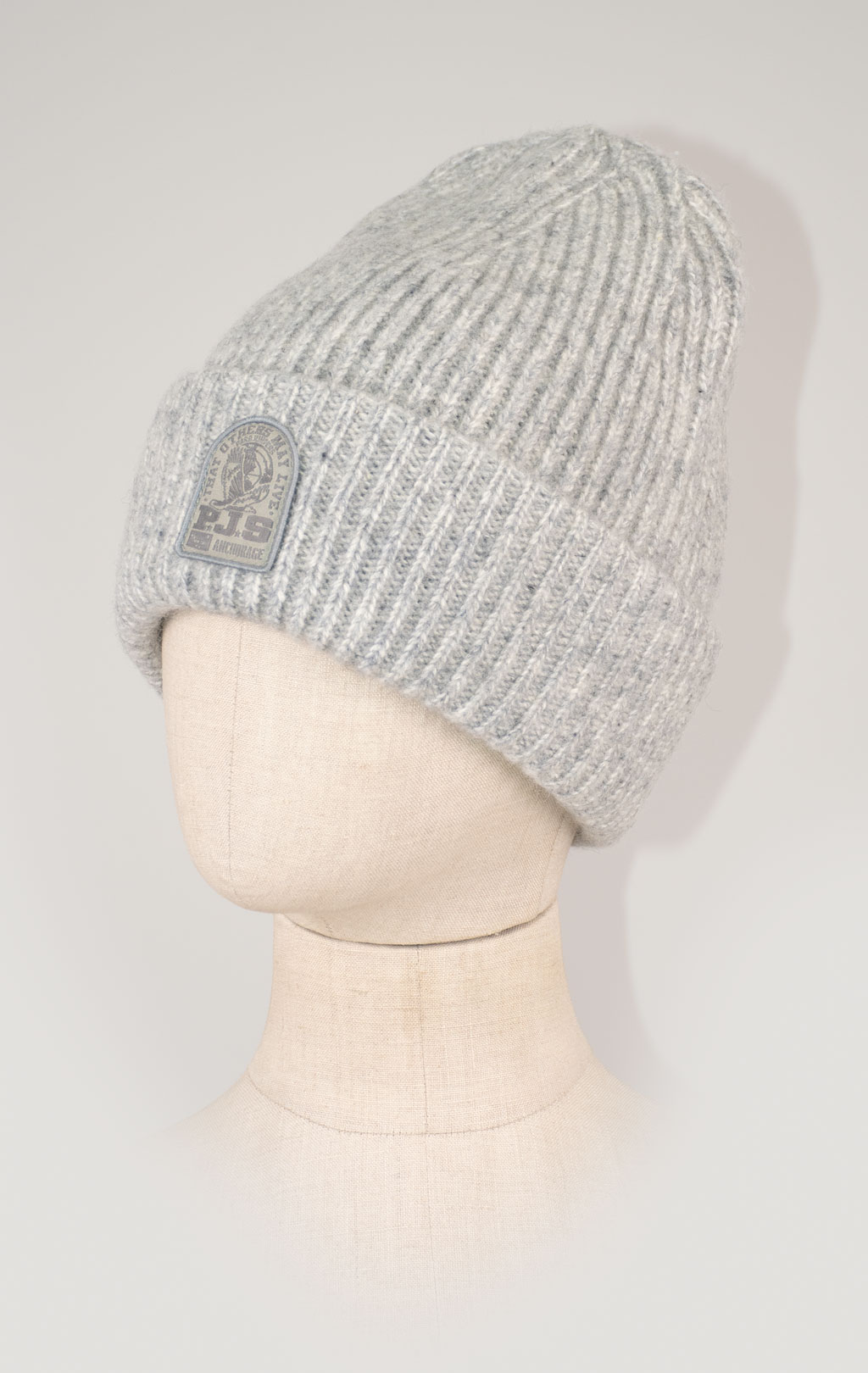 Женская шапка вязаная PARAJUMPERS MOONEYE HAT FW 25/26 chateau grey 