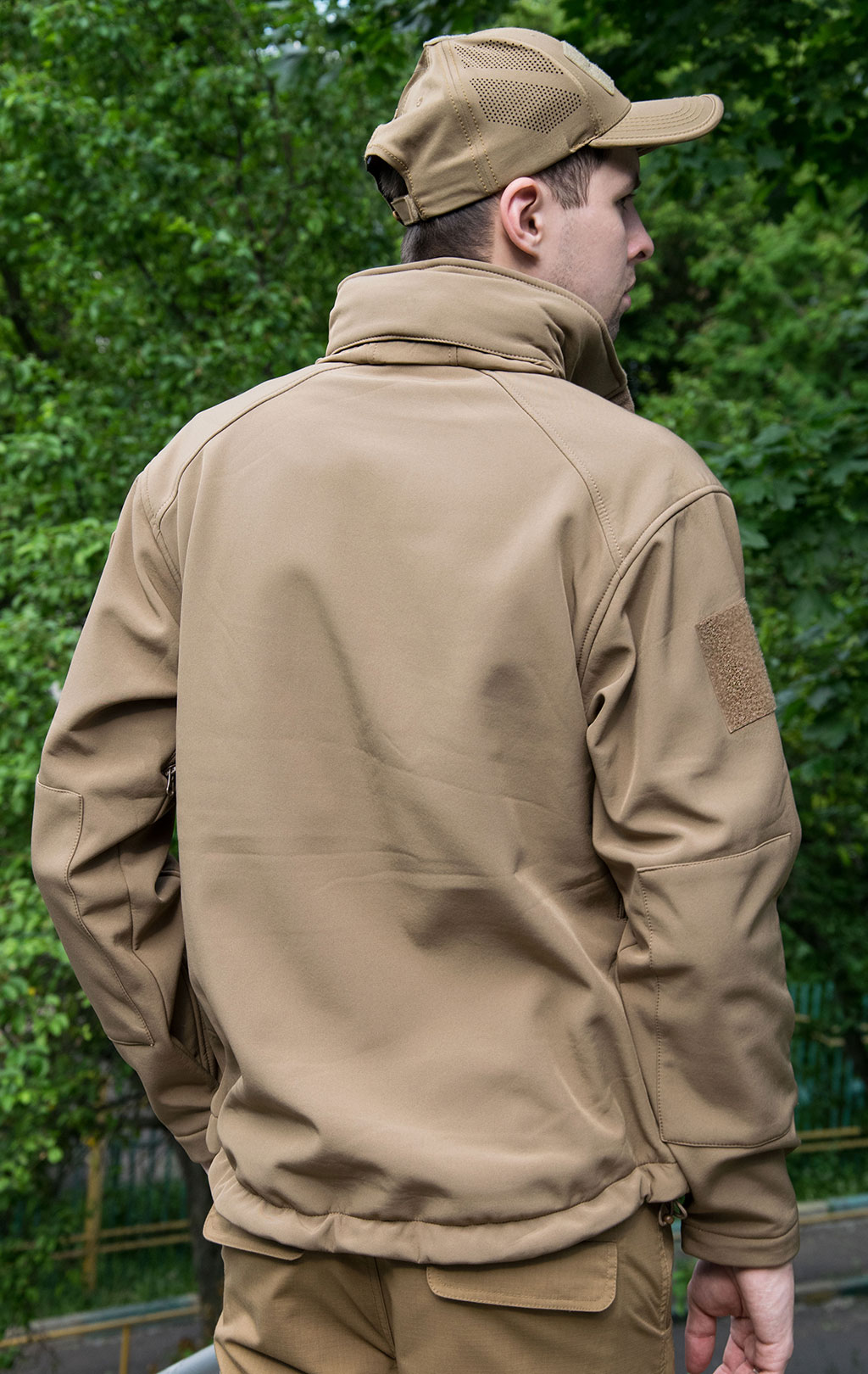 Куртка тактическая Mil-Tec SCU 14 Soft Shell coyote 