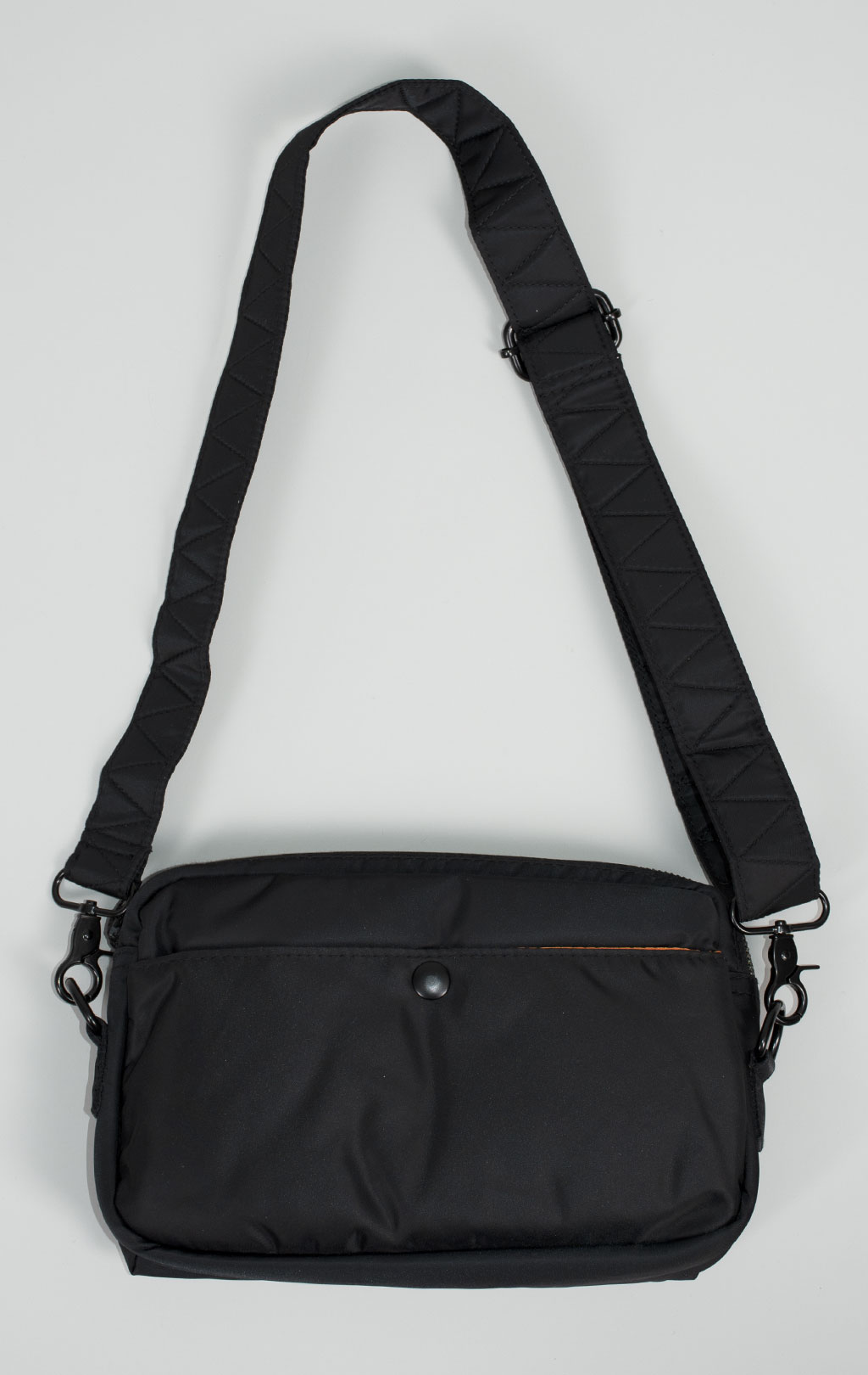Сумка поясная ALPHA INDUSTRIES NYLON MESSENGER BAG FW 24/25 black 