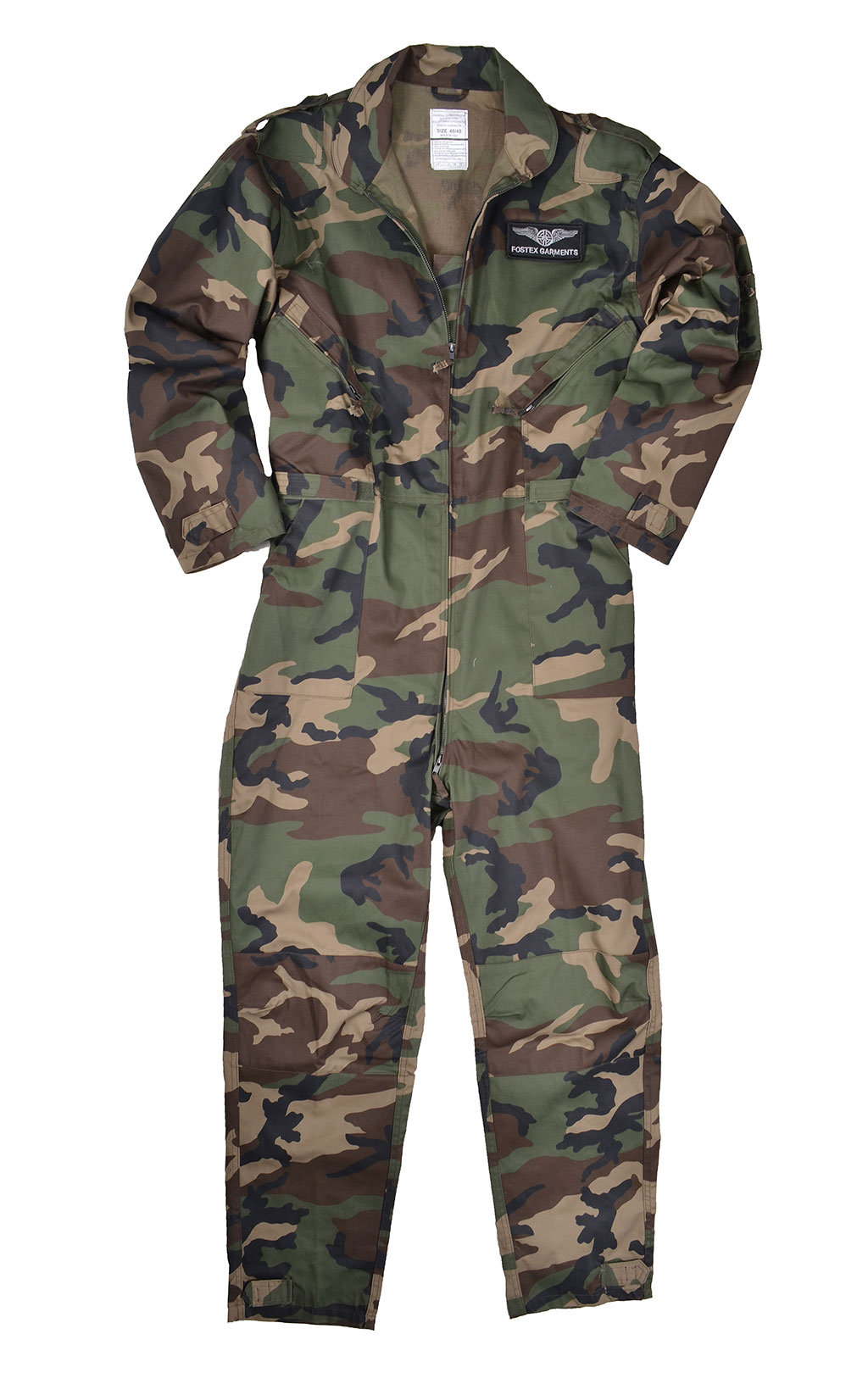 Комбинезон Fostex лётный camo woodland 