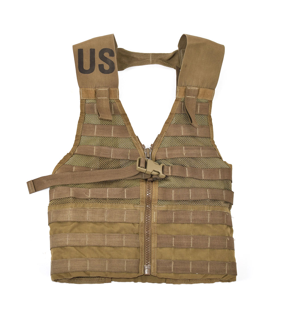 Жилет разгрузочный MOLLE coyote б/у США