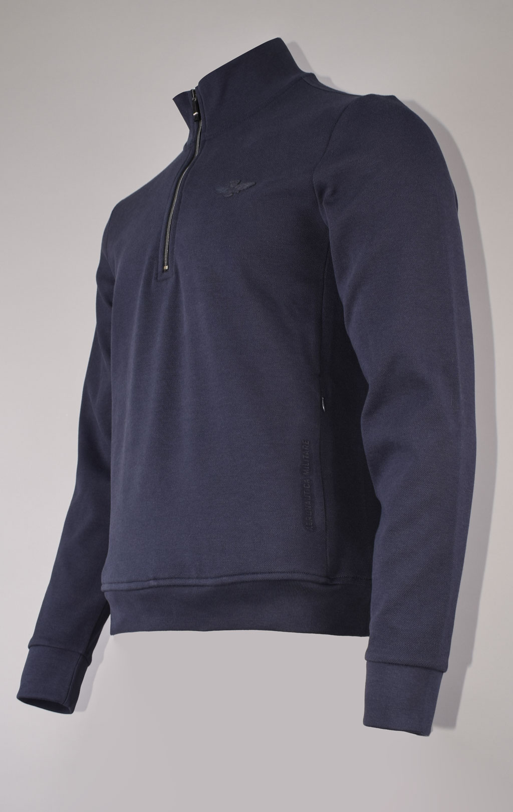 Свитшот AERONAUTICA MILITARE big size FW 23/24/TR dark blue (FE 1815) 