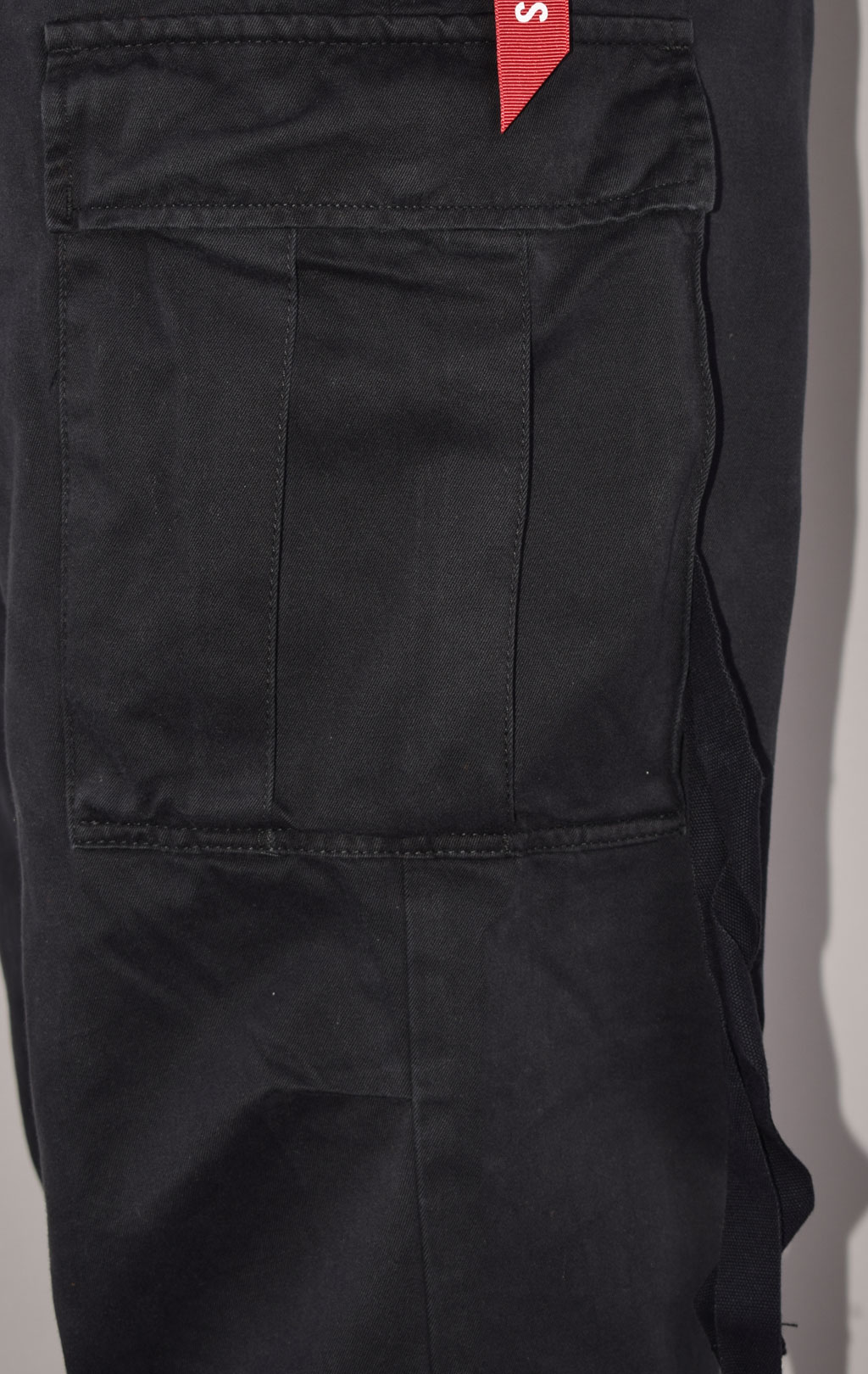 Брюки-карго парашюты ALPHA INDUSTRIES M-65 PANT плотные black 
