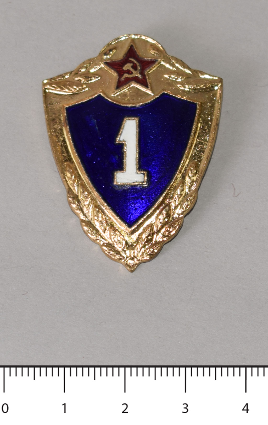 Знак нагрудный оригинал 1-й класс СССР