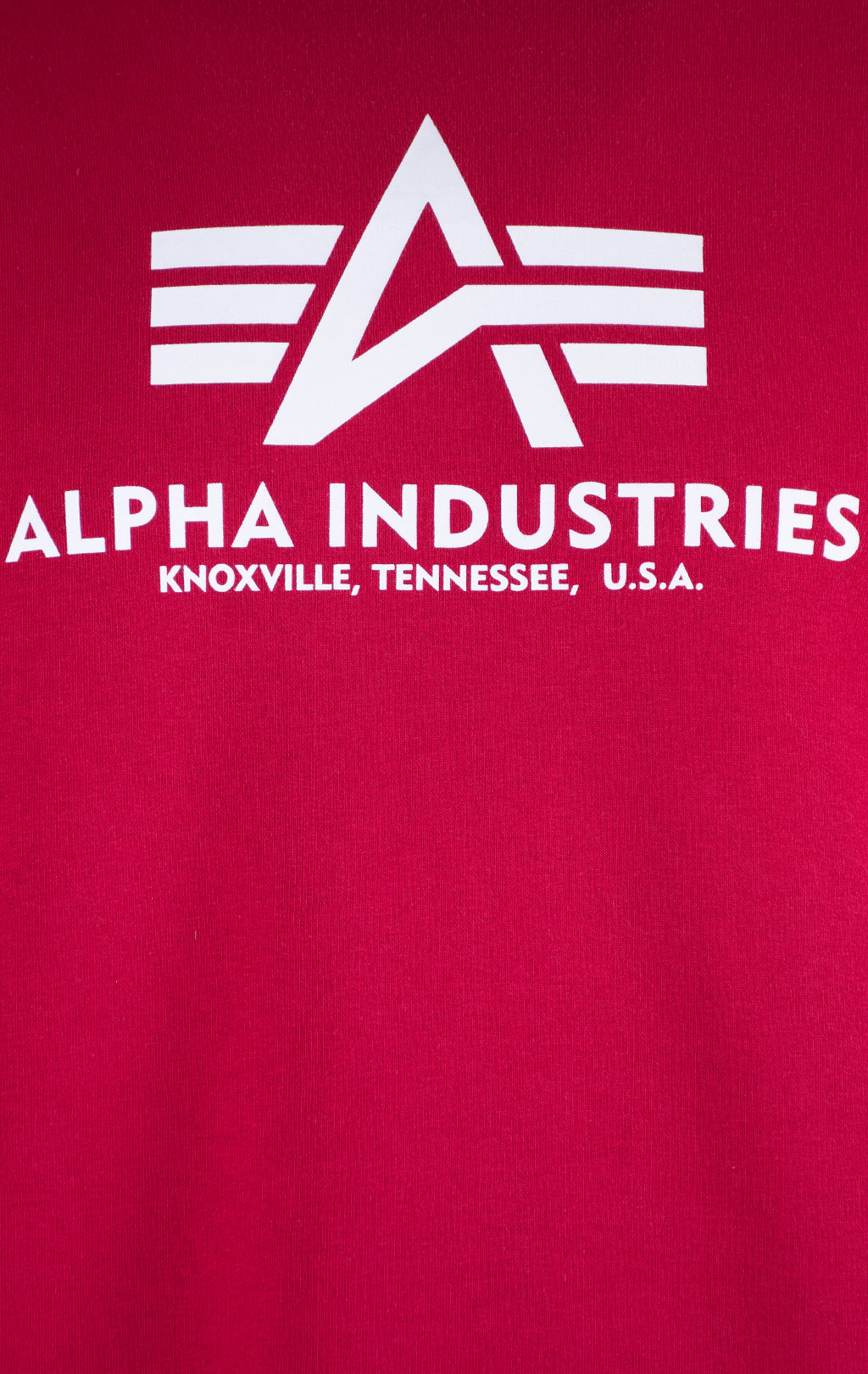 Свитшот ALPHA INDUSTRIES BASIC SWEATER rbf red 