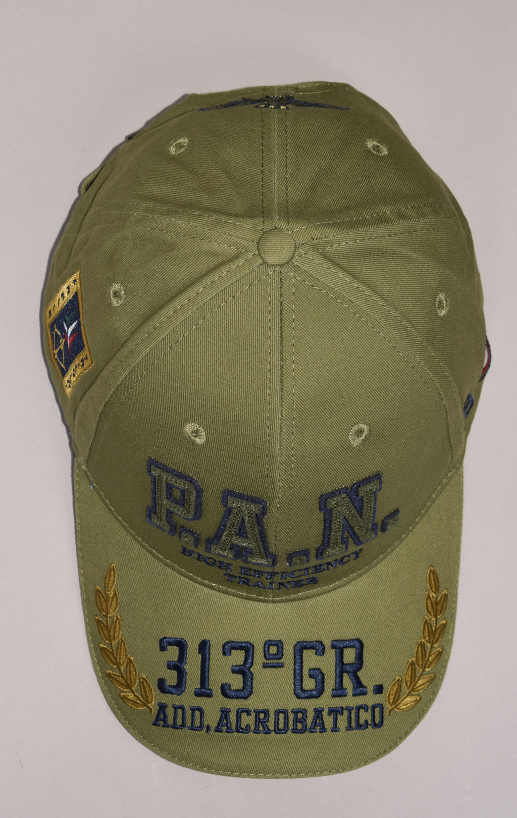 Бейсболка AERONAUTICA MILITARE FW 23/24/CN verde militare (HA 1154) 