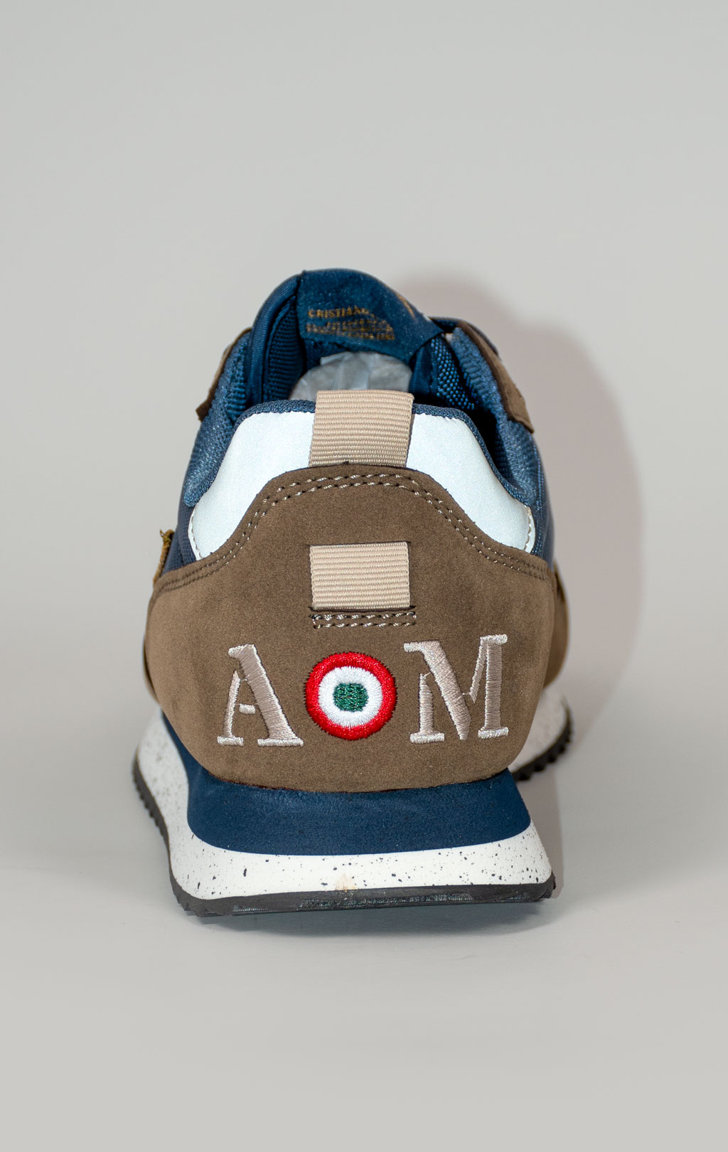 Кроссовки AERONAUTICA MILITARE (SC 0288) FW 25/26/CN blue navy/brown 