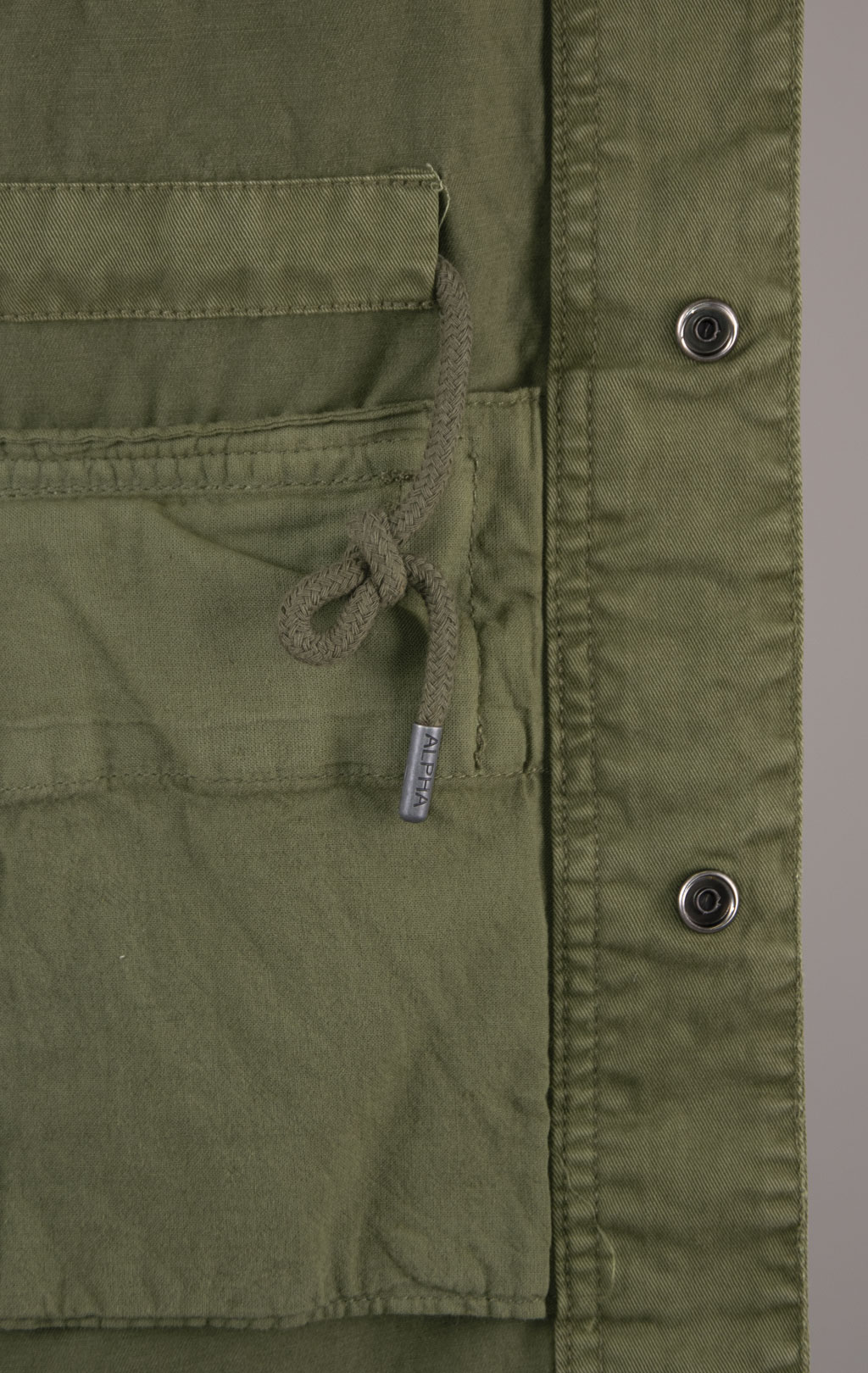 Ветровка ALPHA INDUSTRIES M-65 FIELD JACKET LW dark olive 