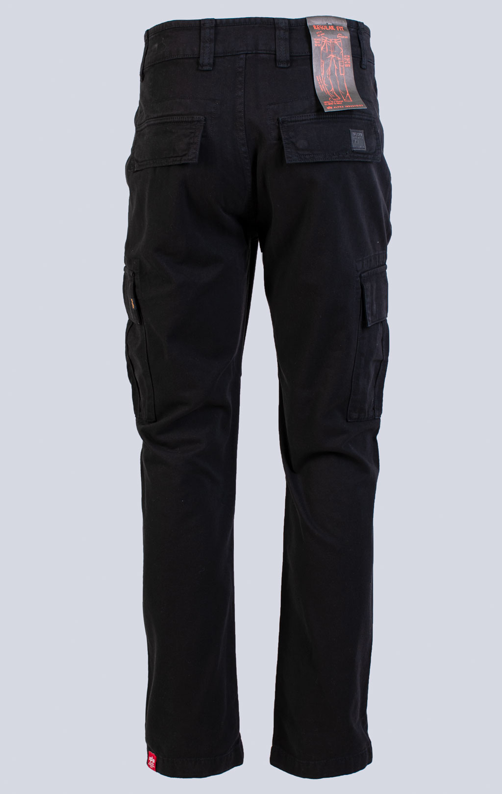 Брюки-карго ALPHA INDUSTRIES AGENT black 
