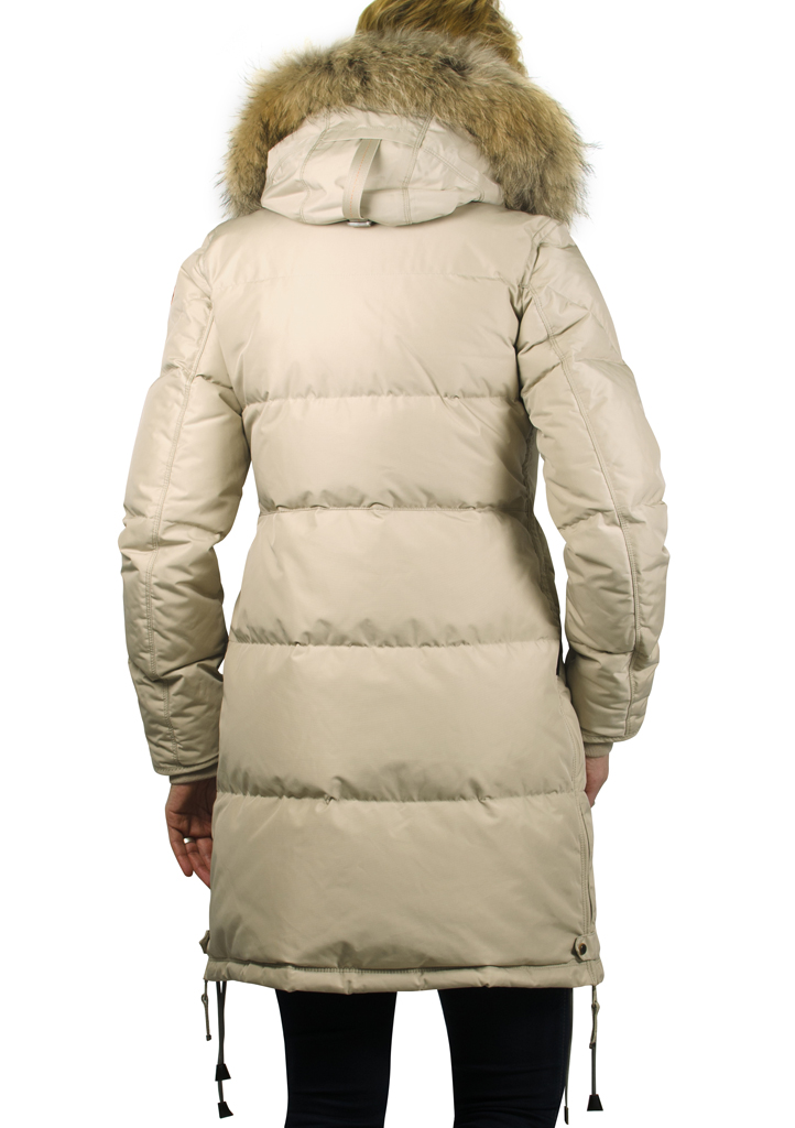Женская куртка-пуховик PARAJUMPERS LONG BEAR ivory 