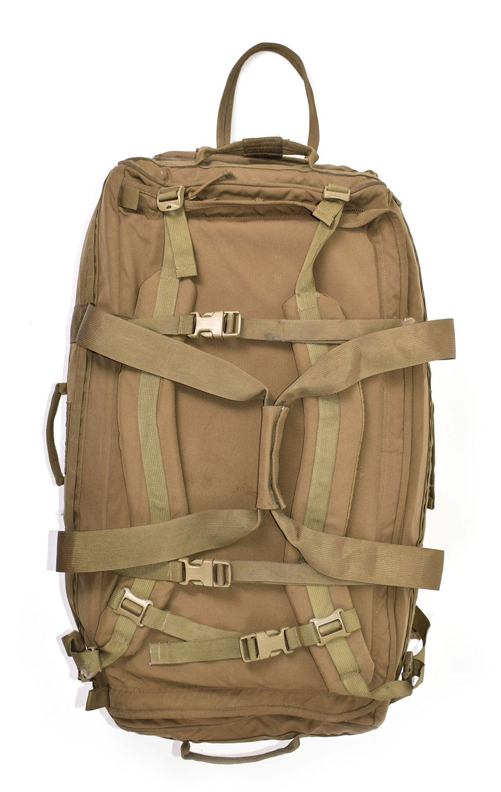 Сумка вещевая-рюкзак на колёсах USMC 70x35x30 coyote б/у США