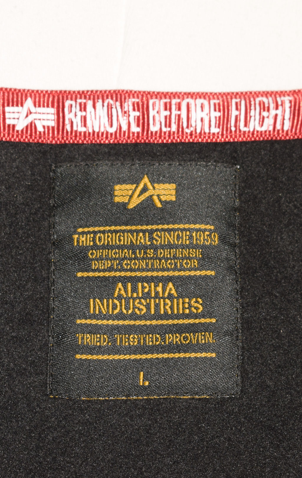 Толстовка ALPHA INDUSTRIES NASA SPACE CAMP HOODY black 