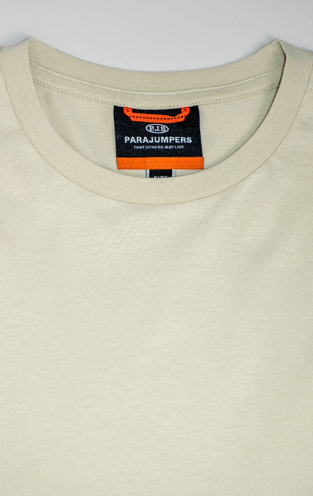 Футболка PARAJUMPERS PATCH TEE SS 25 m asparagus 