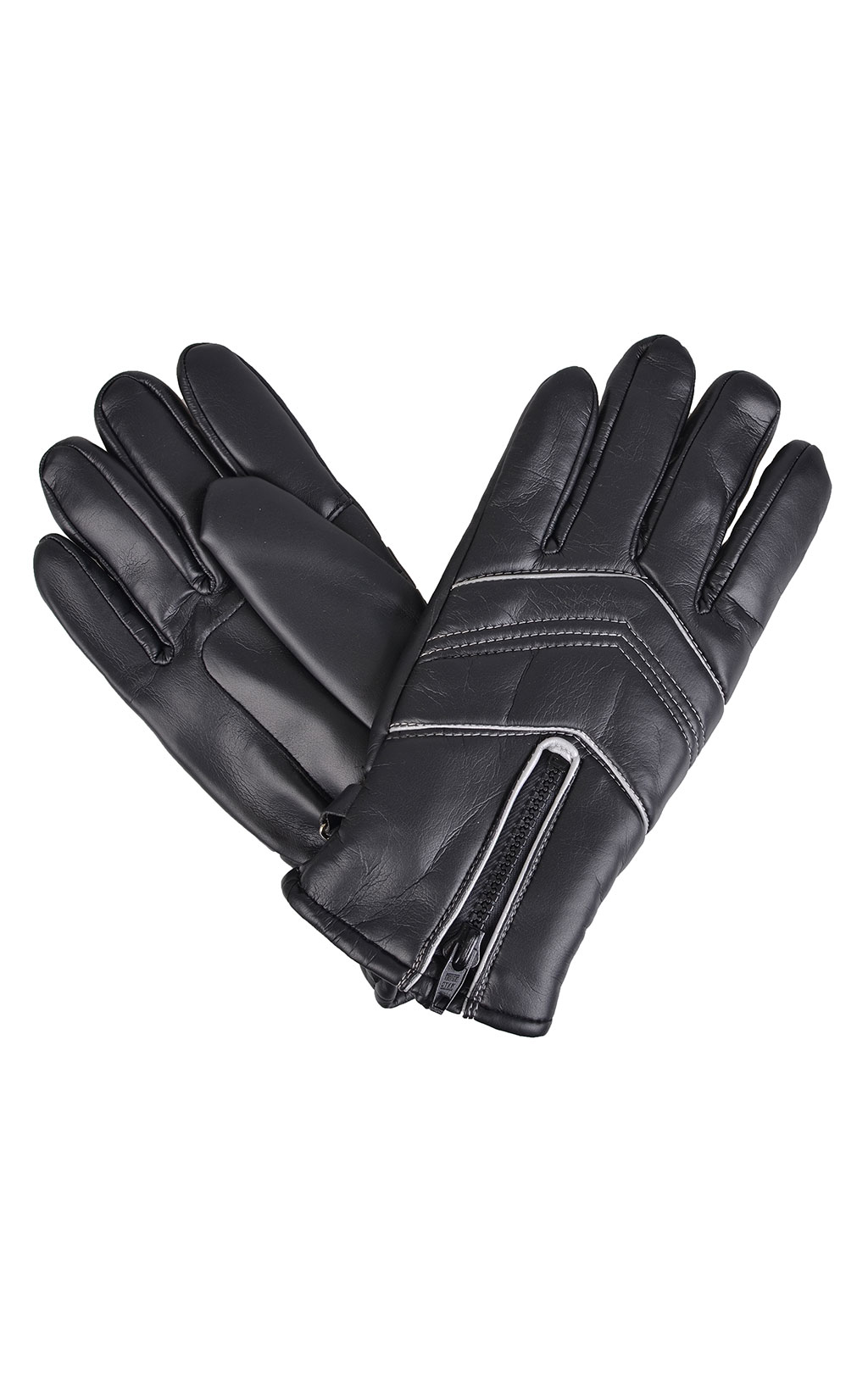 Перчатки утеплённые ALPINE TROOPS black grey Франция