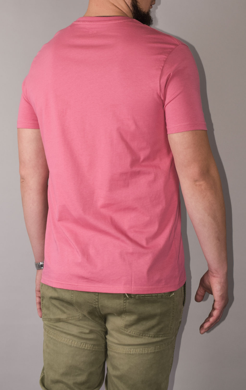 Футболка ALPHA INDUSTRIES BASIC T coral red 