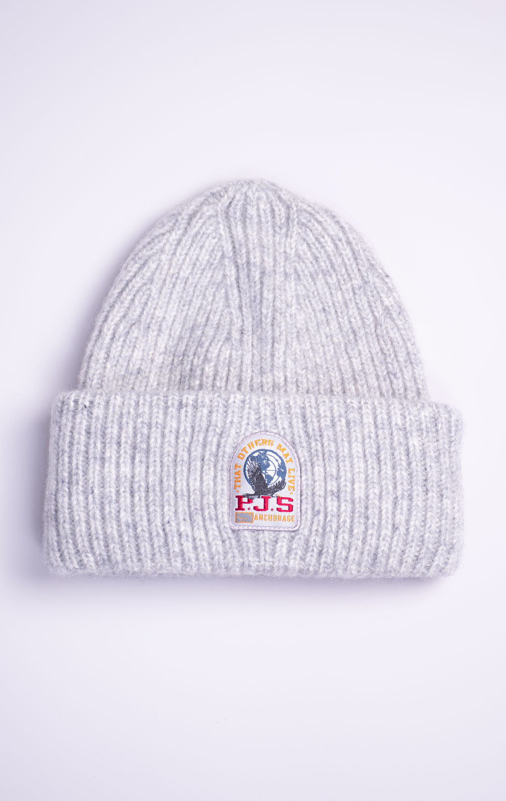 Шапка вязаная PARAJUMPERS MOONEYE HAT FW 26/27 chateau grey 