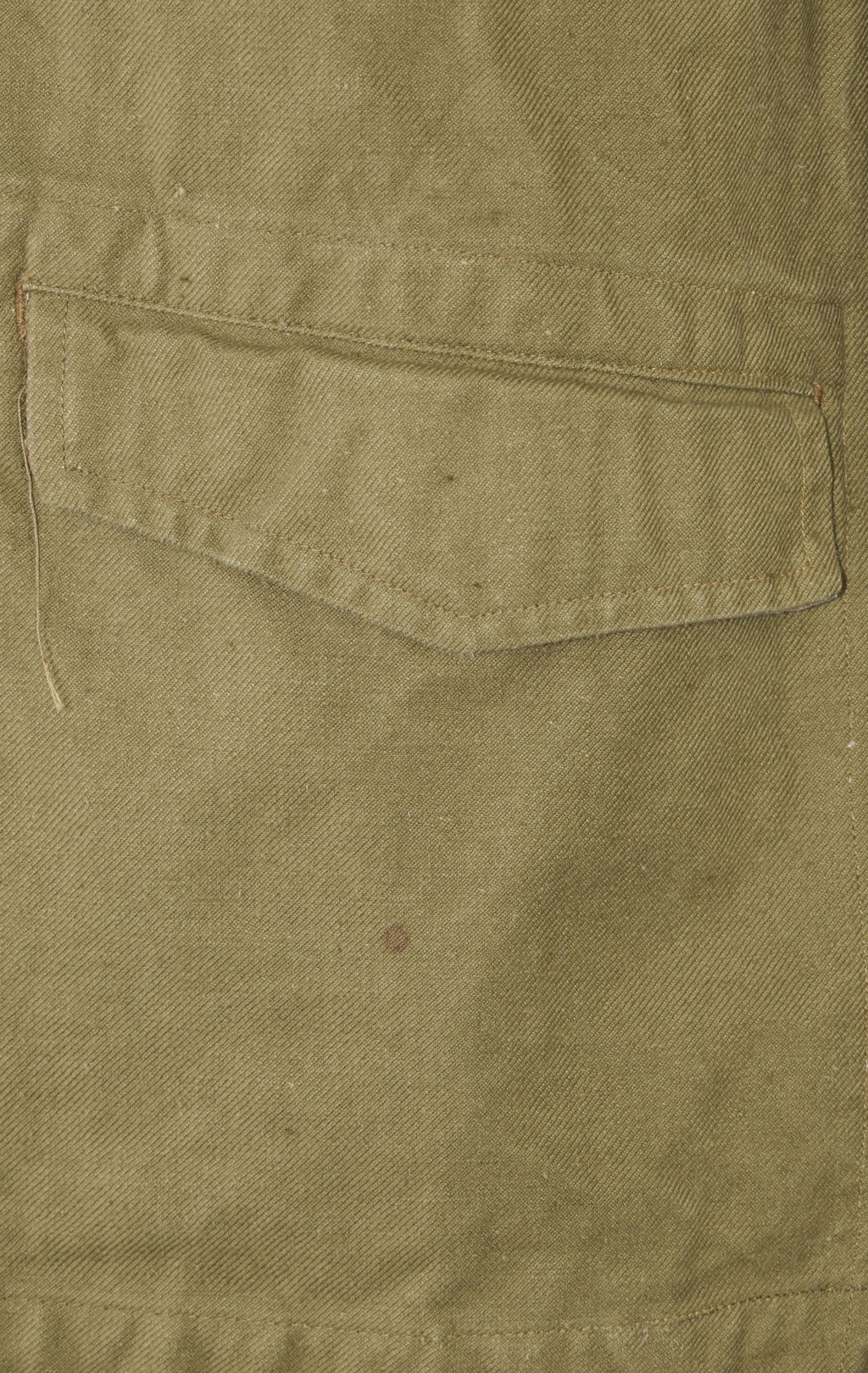 Китель армейский M-47 брезент olive б/у Франция