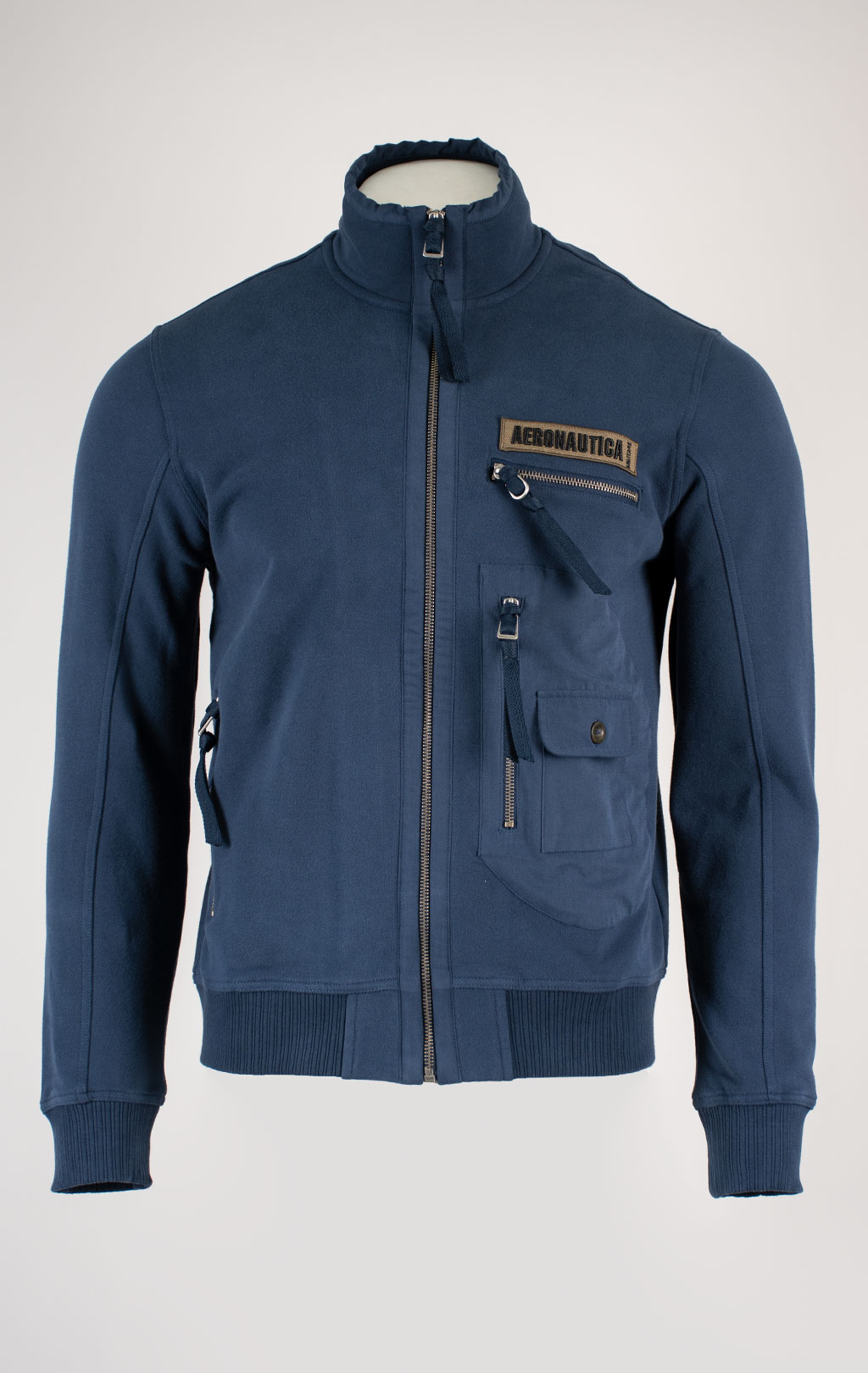 Олимпийка AERONAUTICA MILITARE FW 25/26/TR blue navy (FE 2069) 