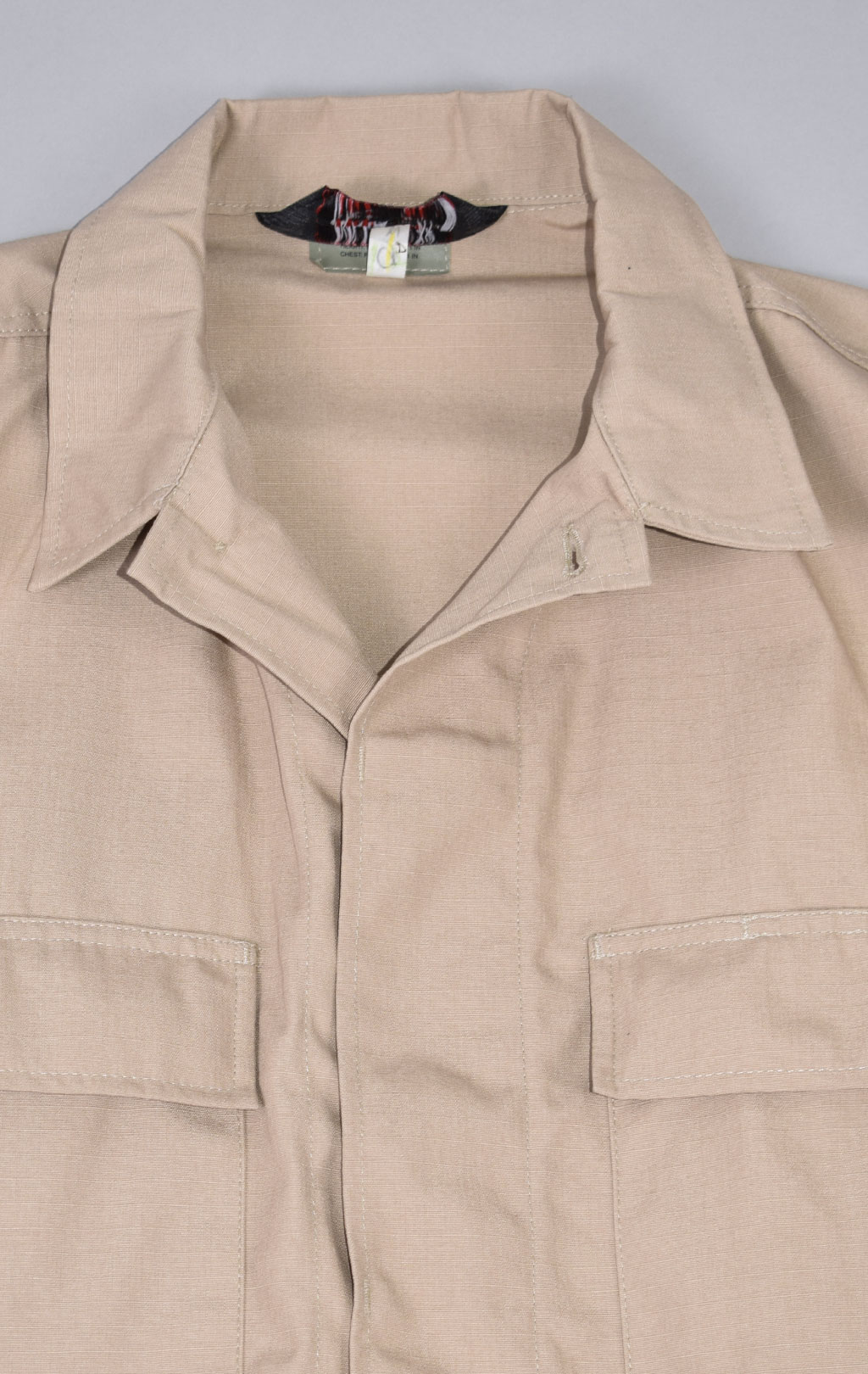 Китель полевой Tru-Spec BDU big size полиэстер Rip-Stop tan (khaki) 