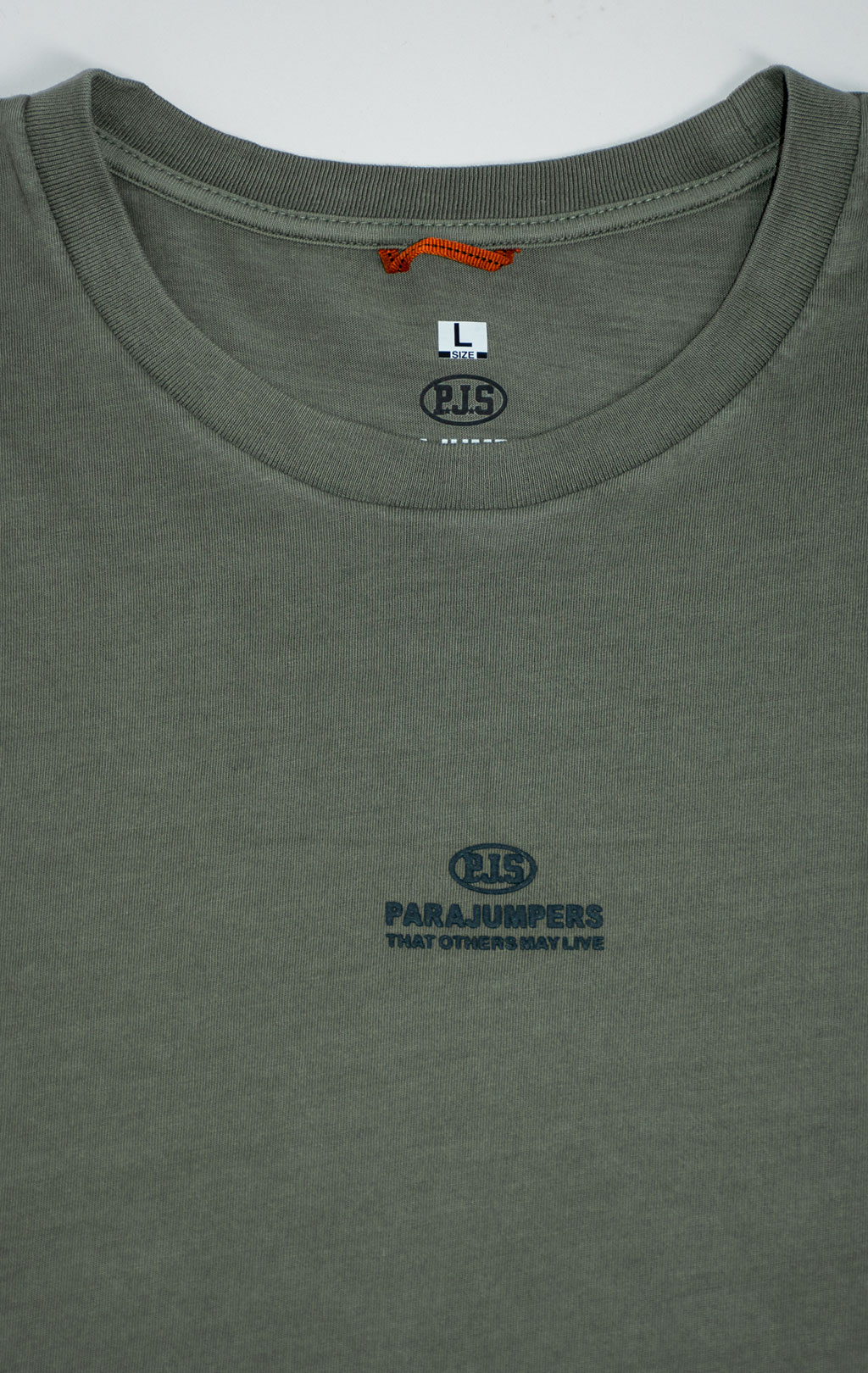 Футболка PARAJUMPERS RESCUE TEE SS 25 m thyme 