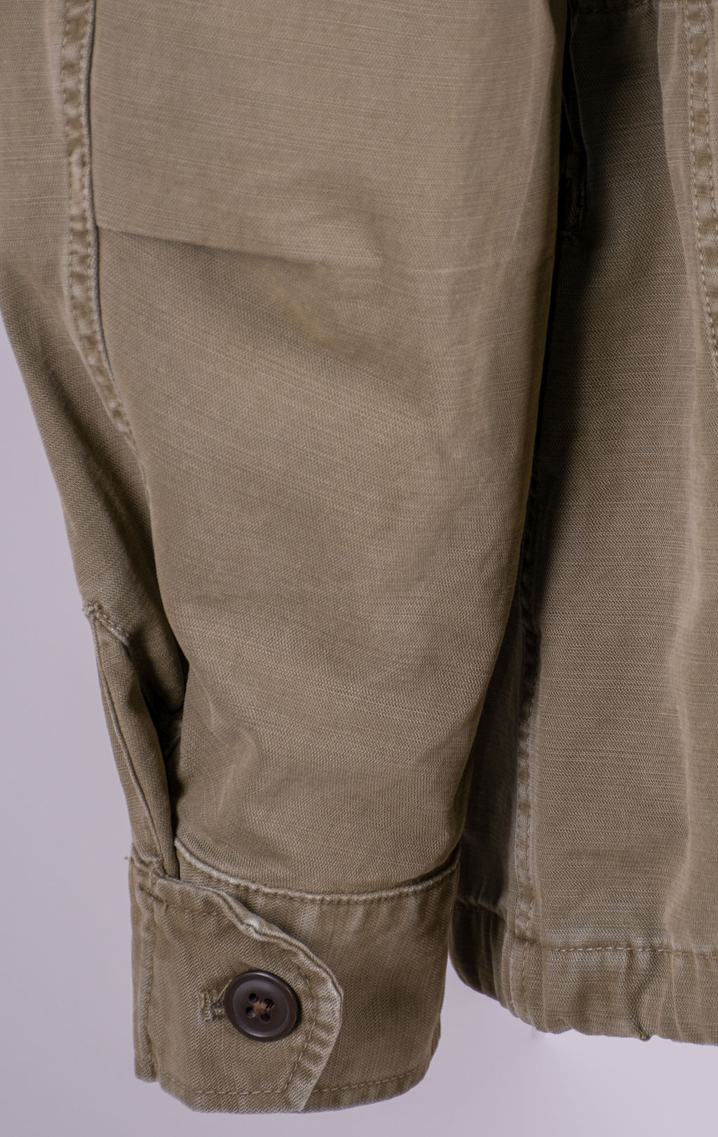 Ветровка M-65 AERONAUTICA MILITARE big size SS 26/IN lichen green (AB 3044) 