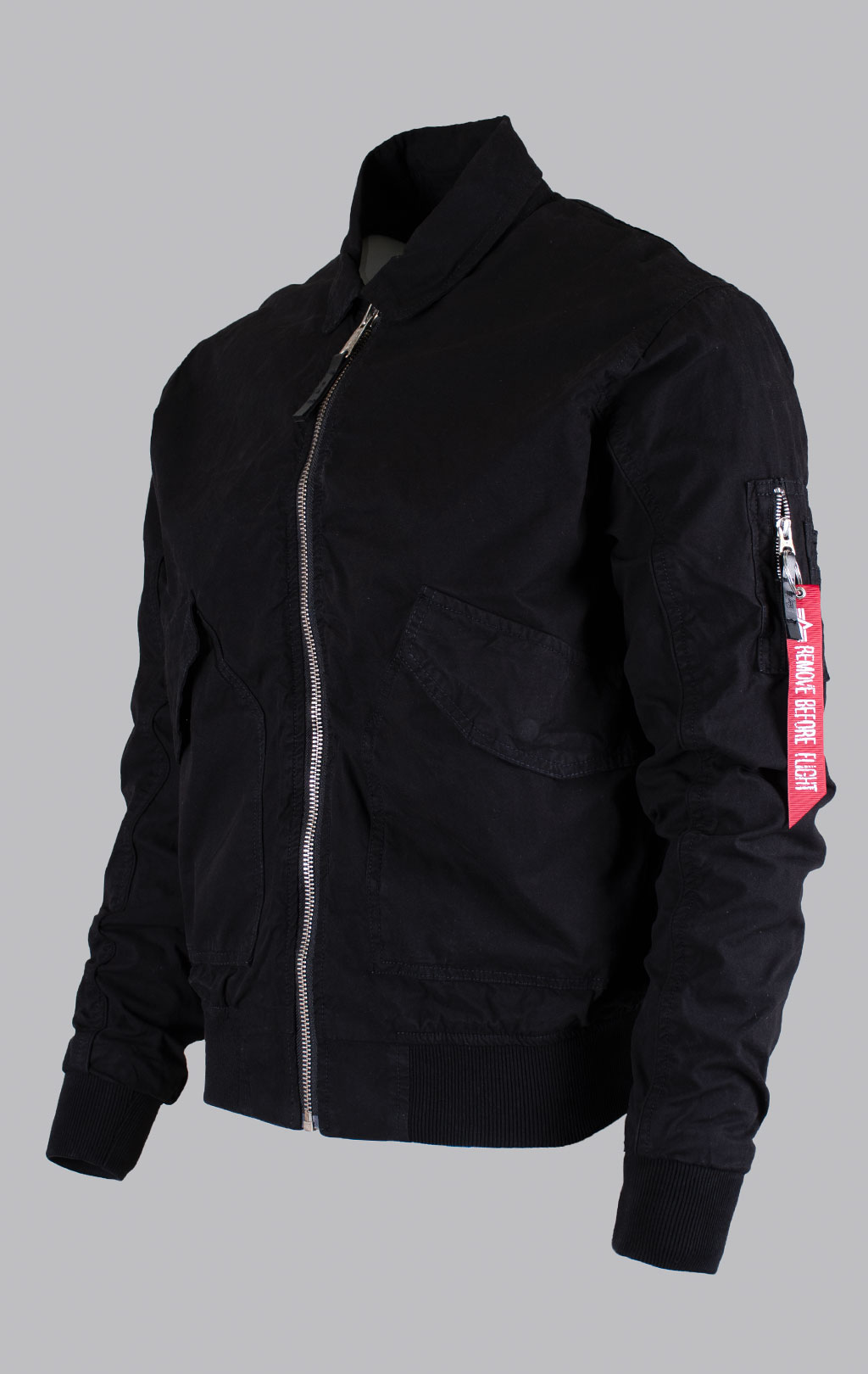 Ветровка ALPHA INDUSTRIES CWU 36/P CANVAS black 