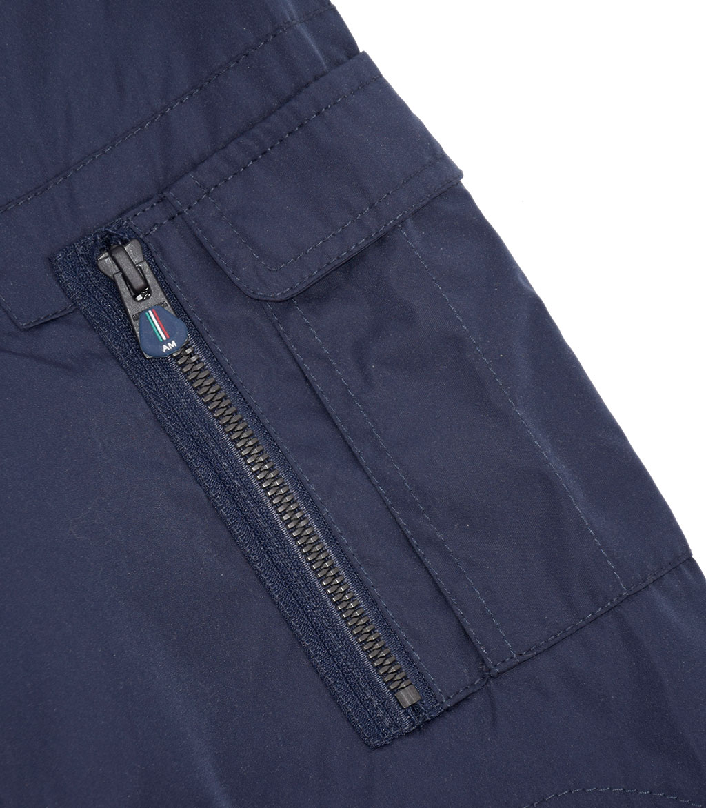 Ветровка-бомбер AERONAUTICA MILITARE SS 19/CN blue navy (AB 1719) 