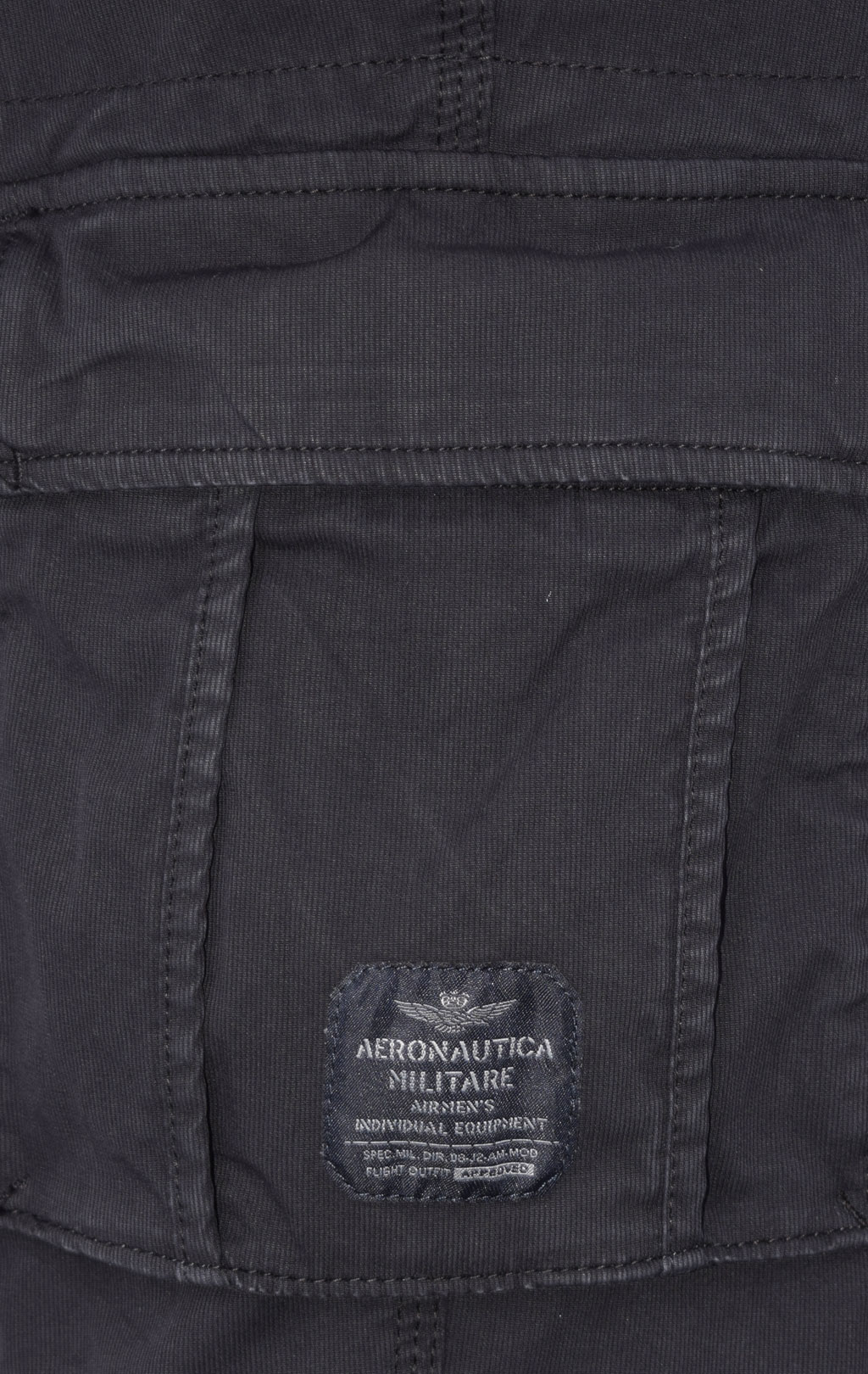Брюки-карго AERONAUTICA MILITARE big size SS 23/AL blue black (PA 1329) 