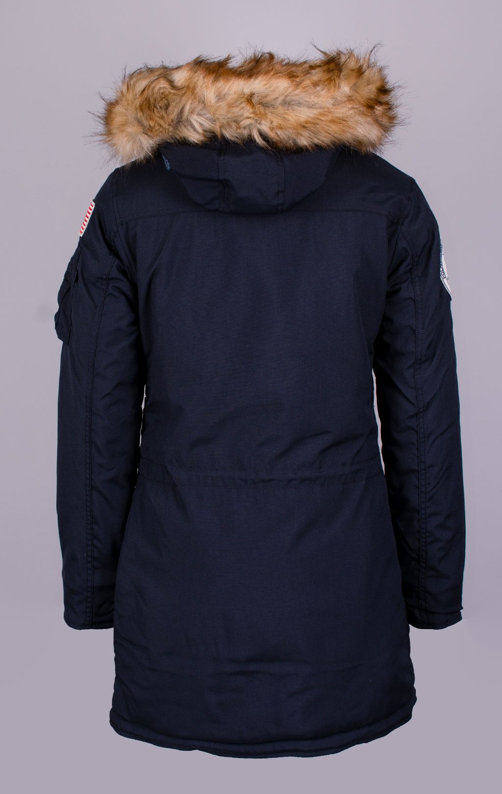 Женская аляска ALPHA INDUSTRIES POLAR black 