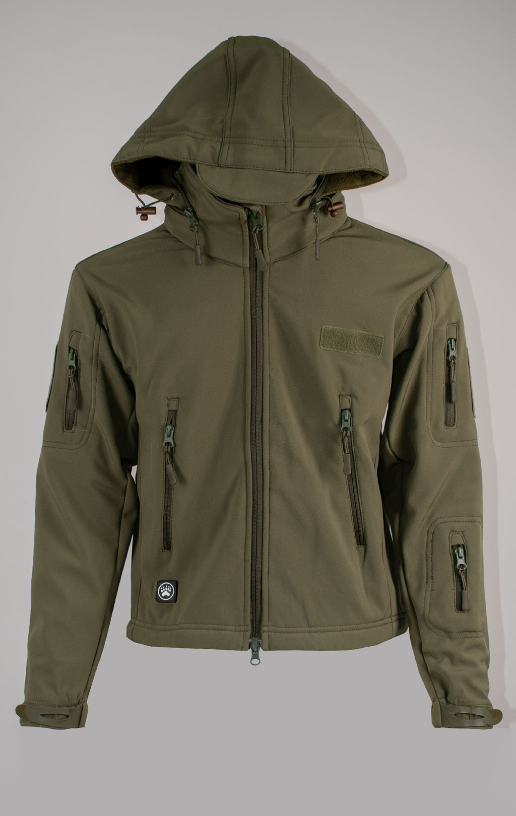 Детская куртка SABADO soft shell green f-1922 