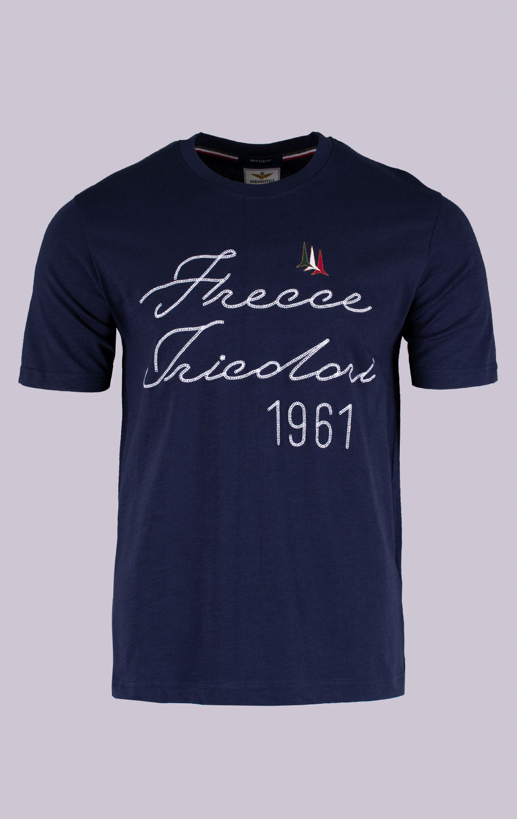 Футболка AERONAUTICA MILITARE SS 26/BD blue navy (TS 2527) 