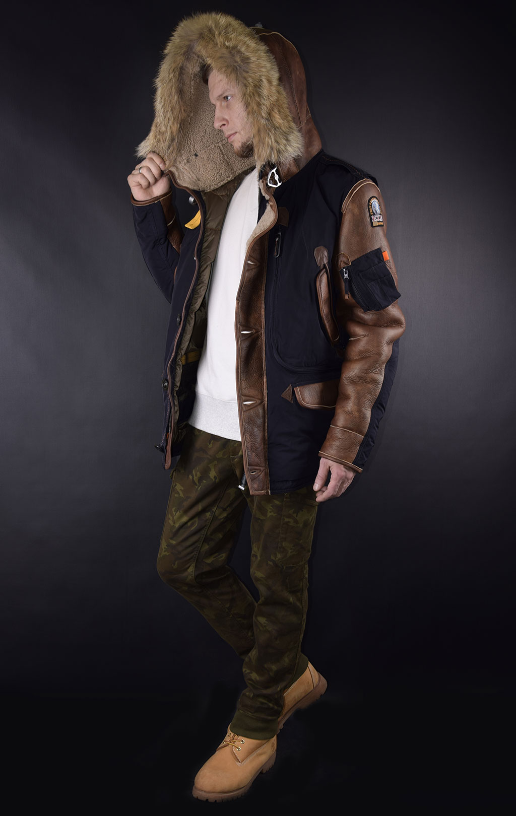 Куртка PARAJUMPERS FORREST navy 
