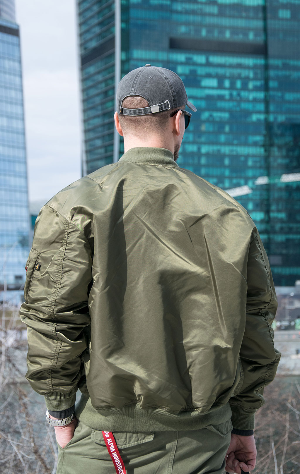 Бомбер-ветровка ALPHA INDUSTRIES L-2B GEN-II FLIGHT JACKET SS 23 m OG-107 green 