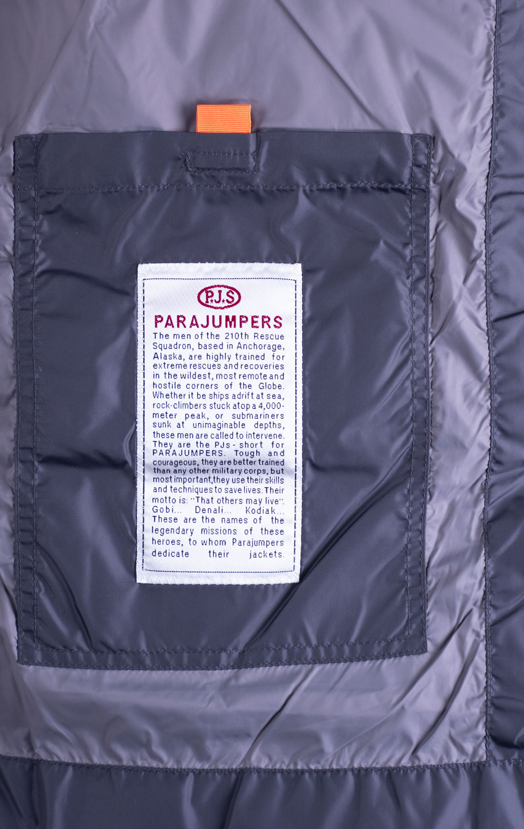 Аляска пуховая PARAJUMPERS SALLINS FW 26/27 phantom 